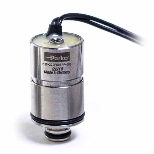 Patronen-Magnetventil - C15 - Parker Precision fluidics Division - 2-Wege / NC / Luft
