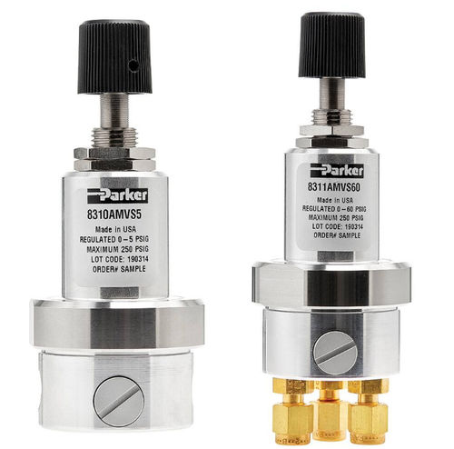 Luftdruckregler - 831 series  - Parker Precision fluidics Division - Gas / Membran / Keramikrohr
