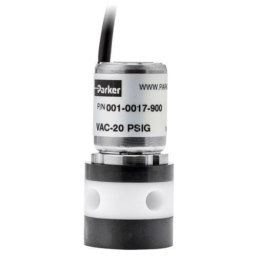 2/3-Wege-Magnetventil - 001-0017-900 - Parker Precision fluidics Division - NC / Luft / PTFE