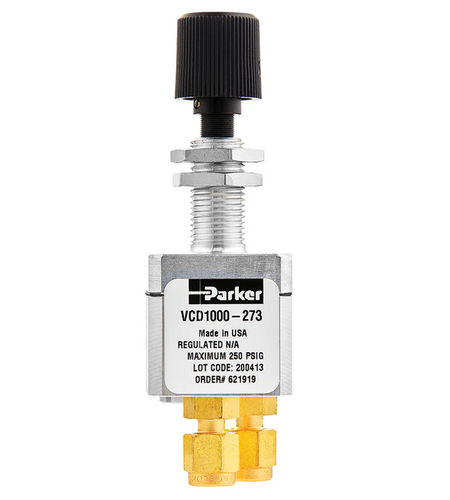 Membran-Durchflussregler - VCD 1000 - Parker Precision fluidics Division - Differenzdruck / Massen / für Gas