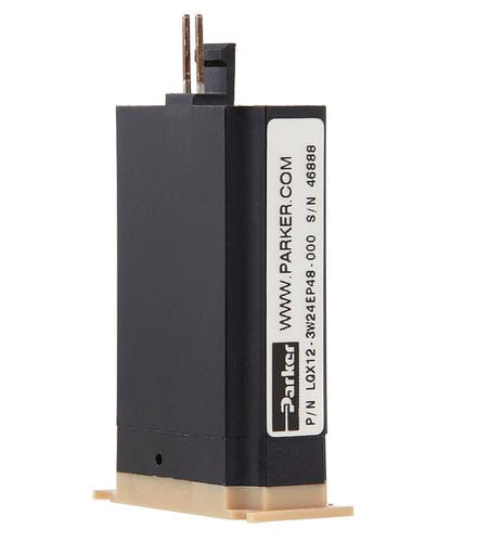 Membran-Magnetventil - LQX12 series - Parker Precision fluidics Division - 3-Wege / NC / Luft