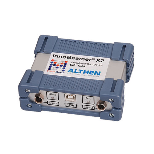 Schwingungsmessgerät für Maschinenüberwachung - VibroMatrix® InnoBeamer® X2 - Althen sensors - Hochpräzision / digital