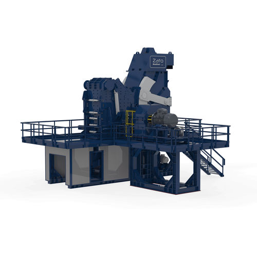 Mühle für Metall - Blue Shark CS  - ZATO srl Unipersonale - Hammer / horizontal / robust