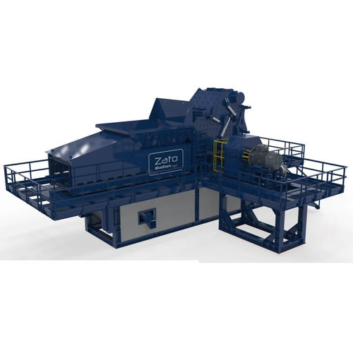 Abfallzerkleinerer - Blue Shark FP  - ZATO srl Unipersonale - für Metall / Hammer / horizontal