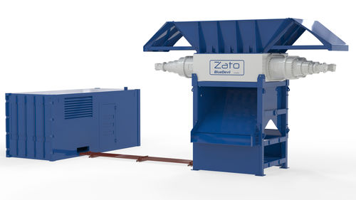 Zweiwellenschredder - Blue Devil GF4000 - ZATO srl Unipersonale - Metall / Reifen / Fest- und Schüttabfall