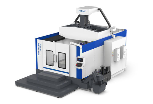 Kompaktes CNC-Bearbeitungszentrum - PHC5D Series - PONC CNC - 5-Achs / universell / Portaltyp
