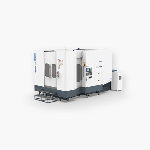 Horizontales CNC-Bearbeitungszentrum - PWA-8050 - PONC CNC - 5-Achs / BT 40 / 32 Werkzeuge