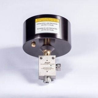 Nadelventil - Precision High Pressure - pneumatisch gesteuert / für Wasser / für Gas
