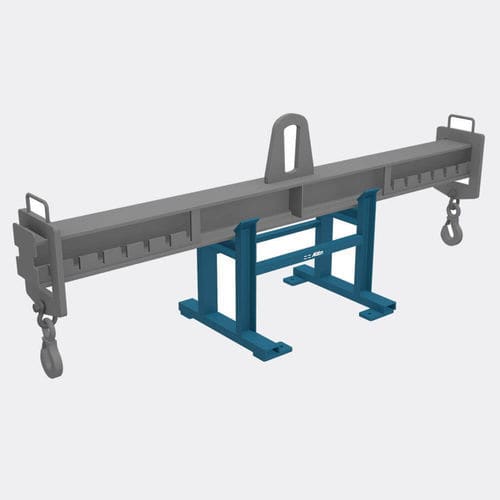 Träger-Halterung - Axzion GmbH - Ladung / Metall / Hub