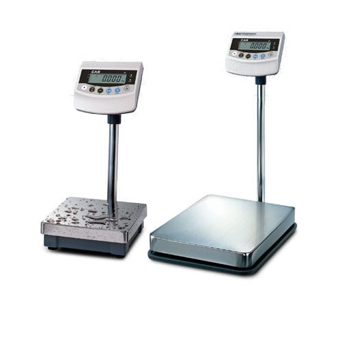 Zählwaage - BW-1N - CAS - Plattform / mit LCD-Display / IP65