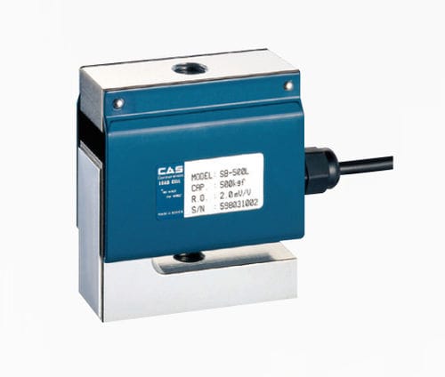 Zugkraft-Wägezelle - SB - CAS - S-förmig / Stahl / anodisiertes Aluminium
