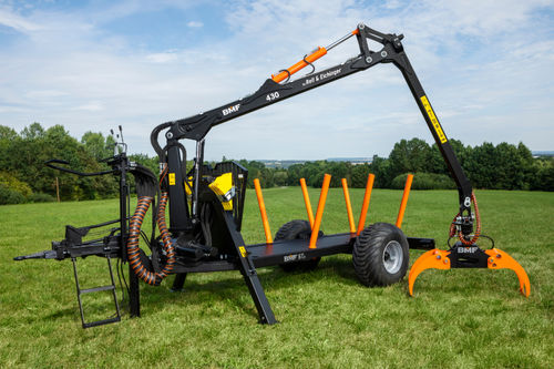 Plattformanhänger - BMF 6T2 - BMF - für Holz / Tandem / angehängt