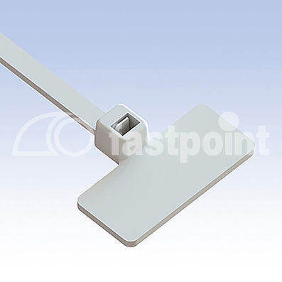 Kunststoffkabelbinder - 2435AA00 - Fastpoint Srl - mit Etikettenhalter