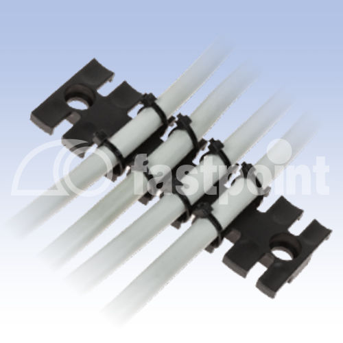 Rechteckige Kabelzugentlastungsschelle - 163 series - Fastpoint Srl - für Kabel
