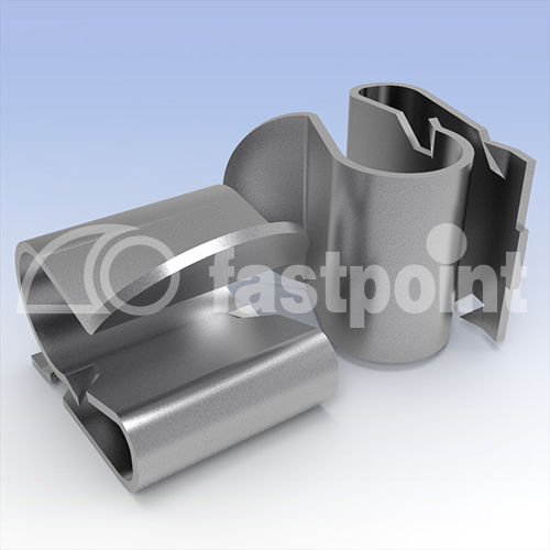 Clip für Kabel - 26 series - Fastpoint Srl - Stahl / Befestigung / Federdruck