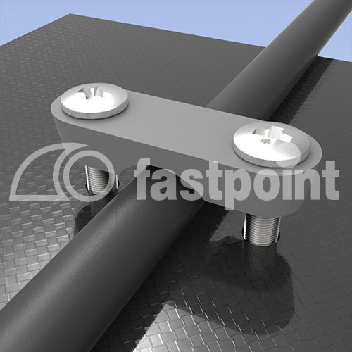 Kunststoff-Kabelschelle - 12826AA11 - Fastpoint Srl - Schraubbefestigungen