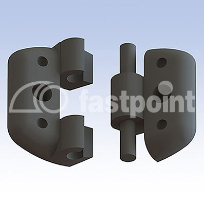 Flacher Scharnier - 3574AA01QS - Fastpoint Srl - aus PA / 180°