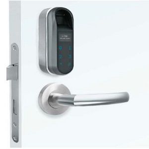 Elektronisches Schloss - iFP Mini® - Ahram security group - für Tür / Edelstahl