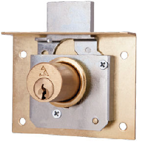 Schloss mit Schlüssel - DL-07 - Ahram security group - Schubladen / für Holzmöbel / Messing