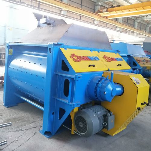 Doppelwellen-Betonmischer - UMIX TS series - Umman Concrete Batching Plants - elektrisch / festinstalliert