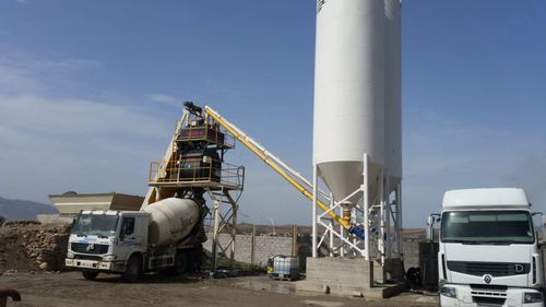 Kompakte Betonmischanlage - UC100 - Umman Concrete Batching Plants - semi-mobil / kontinuierlich / Spezial