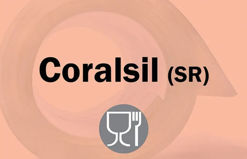 Silikon-Gummiplatte - CORALSIL (SR) - Trelleborg Sheeting and Matting - in Lebensmittelqualität / für hohe Temperaturen / ölbeständig