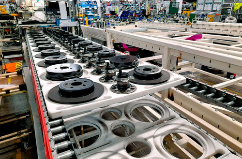Kettenförderer - Coutier Industrie - horizontal / für Materialumschlag / Transfer
