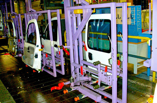 Schiebetür-Handlingsystem - Coutier Industrie - für Türen / Prozess / für die Automobilindustrie