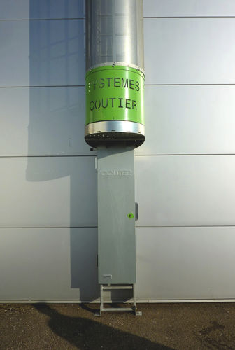 Zugangssperre für Leiter / galvanisiertem Stahl - CEC100 - Coutier Industrie - mit Rückenschutz / Sicherheit / verriegelbar