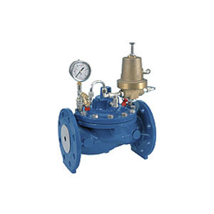 Membranventil - HMC-QP - Tecnidro - hydraulisch / Steuerung / Durchflussbegrenzung