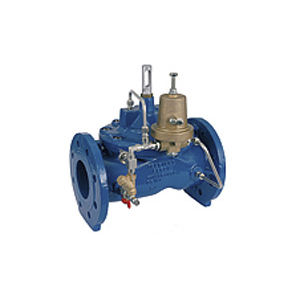 Membranventil - HM-QP - Tecnidro - hydraulisch / steuerbar / Durchflussbegrenzung