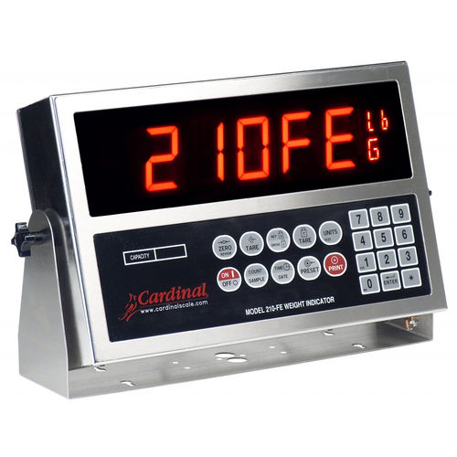 Digitales Auswertegerät - Cardinal 210FE - AWM Ltd - LED-Display / Benchtop / IP66
