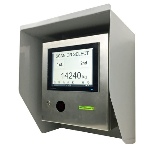 Waagenterminal für Brückenwaage - AWM Ltd - digital / mit Touchscreen / einbaufähig