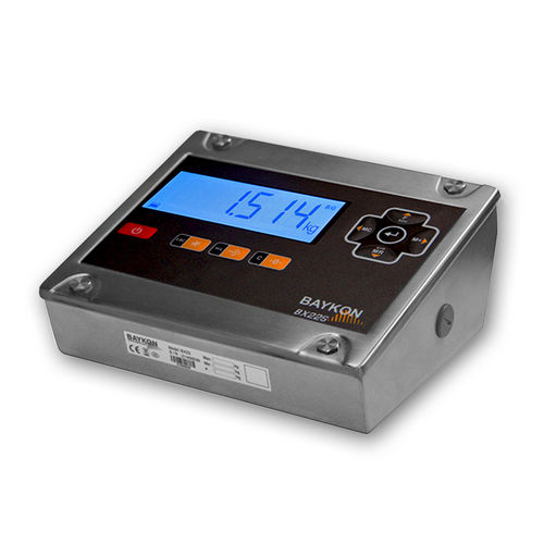 Wägeindikator für Brückenwaage - Baykon BX22S - AWM Ltd - digital / mit LCD-Anzeige / einbaufähig