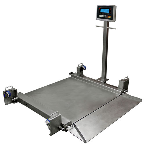 Plattformwaage - MODI  - AWM Ltd - mit LCD-Display / Edelstahl / wasserdicht