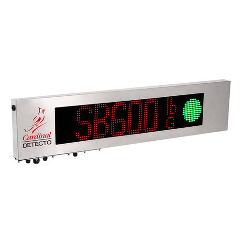 Wägeindikator mit LCD-Grafikdisplay -  Cardinal SB600  - AWM Ltd - digital / einbaufähig / IP66