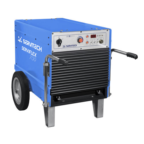MMA-Schweißgerät - Serviflex 700 - SERVITECH GROUP - dreiphasig / DC / 2-Rollenantrieb