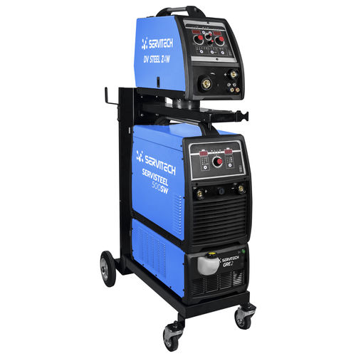 MIG-MAG-Schweißgerät - Servisteel 500SW - SERVITECH GROUP - elektronisch / mit separaten Drahtvorschüben / Inverter