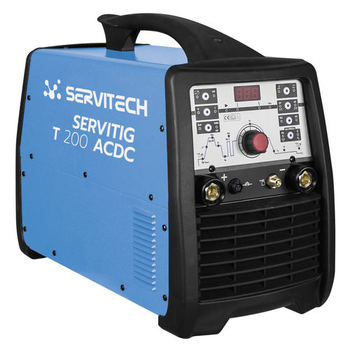 WIG-Schweißgerät - Servitig T 200 - SERVITECH GROUP - AC / DC / tragbar
