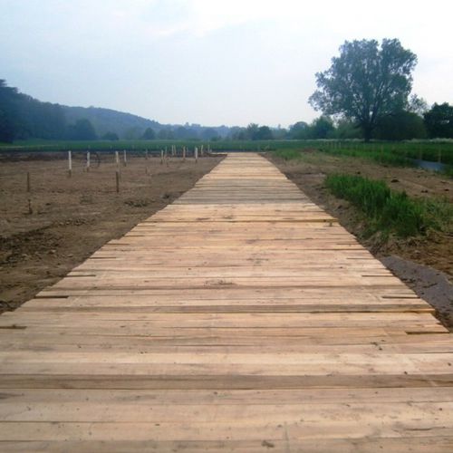 Bodenschutzmatte - BogMats - Ground-Guards Ltd - temporär