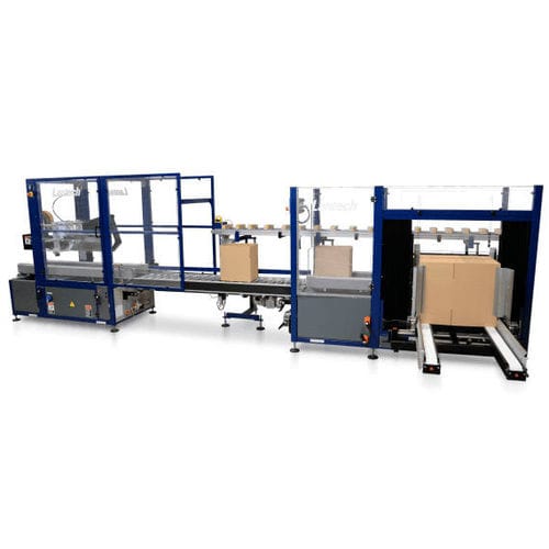 Automatischer Kartonaufrichter und-verschließer - ProfitPack 1 - LANTECH - mit Klebeband
