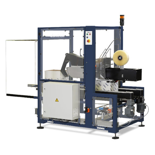 Doppelklappen-Kartonverschließer - CS-1000 - LANTECH - mit Klebeband / automatisch