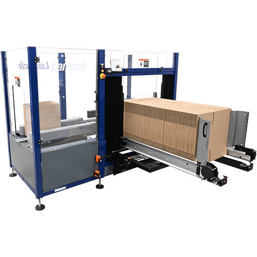 Automatischer Kartonaufrichter - C-300 - LANTECH - mit Klebeband / mit präzisem Faltvorgang