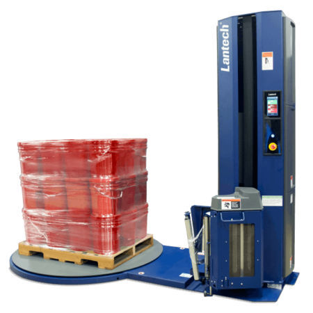 Stretchwickler mit Drehteller - QL400 - LANTECH - halbautomatisch / für Pakete / Paletten