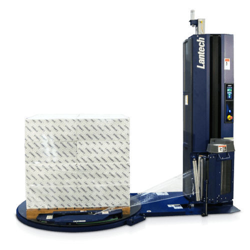 Stretchwickler mit Drehteller - QL400XT - LANTECH - halbautomatisch / für Pakete / Paletten