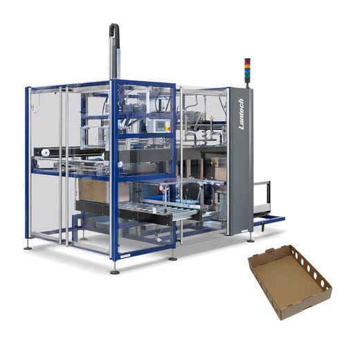 Automatischer Trayformer - TE-C - LANTECH - Hochgeschwindigkeit / für Karton