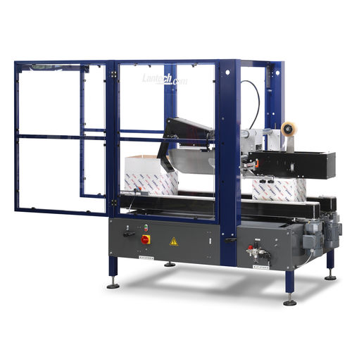 Doppelklappen-Kartonverschließer - CS-300 - LANTECH - mit Klebeband
