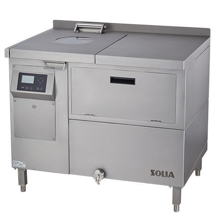 Gemüse-Waschanlage - SWA 75.2 - AlexanderSolia GmbH - für Obst / automatisch / Klarspül