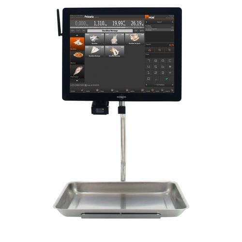 Elektronische Waage - BM5 ARM Suspension - Balancas Marques Jose Pimenta Marques Lda. - für gewerbliche Nutzung / digital / mit Touchscreen
