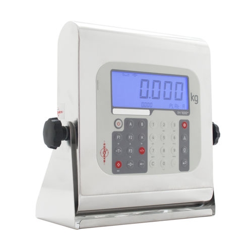 Digitaler Wägeindikator - BM1000 Top series - Balancas Marques Jose Pimenta Marques Lda. - Benchtop / RS-232 / Edelstahl